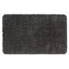 Dark grey Dirttrapper washable dog door mat for muddy paws